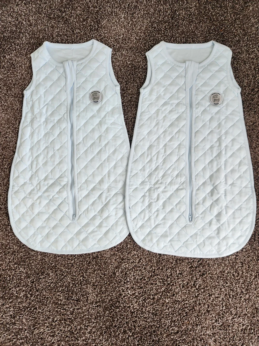 Gazillion sheep bamboo weighted sleep sacks